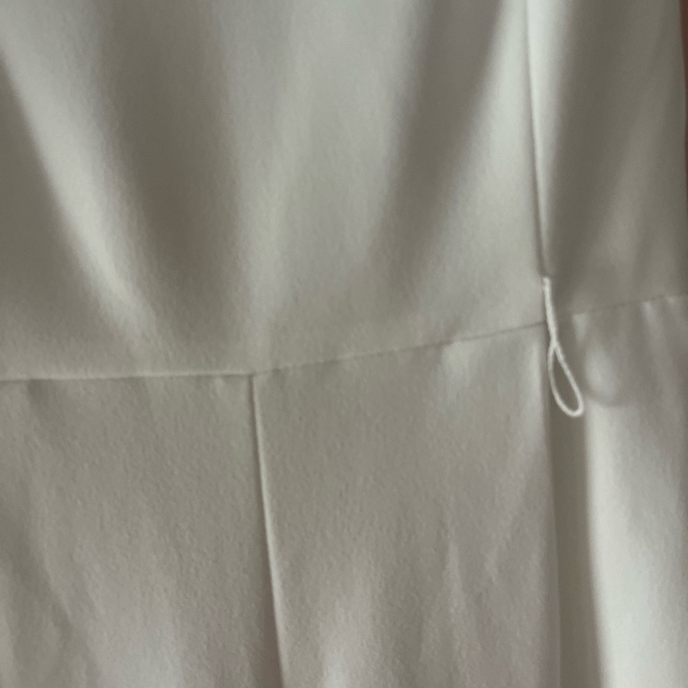 Elegant White Sleeveless jumpsuit - Picture 3 of 13